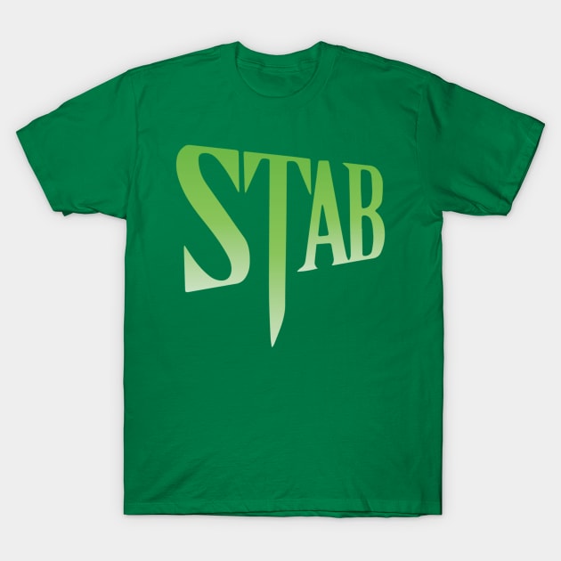 Stab T-Shirt by vhsisntdead